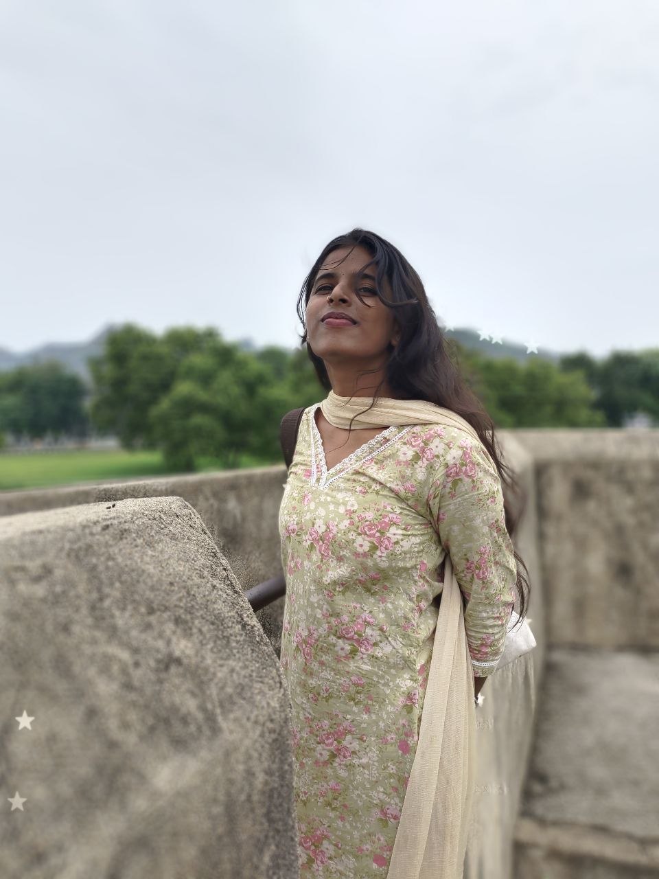 A sweet portrait outdoors