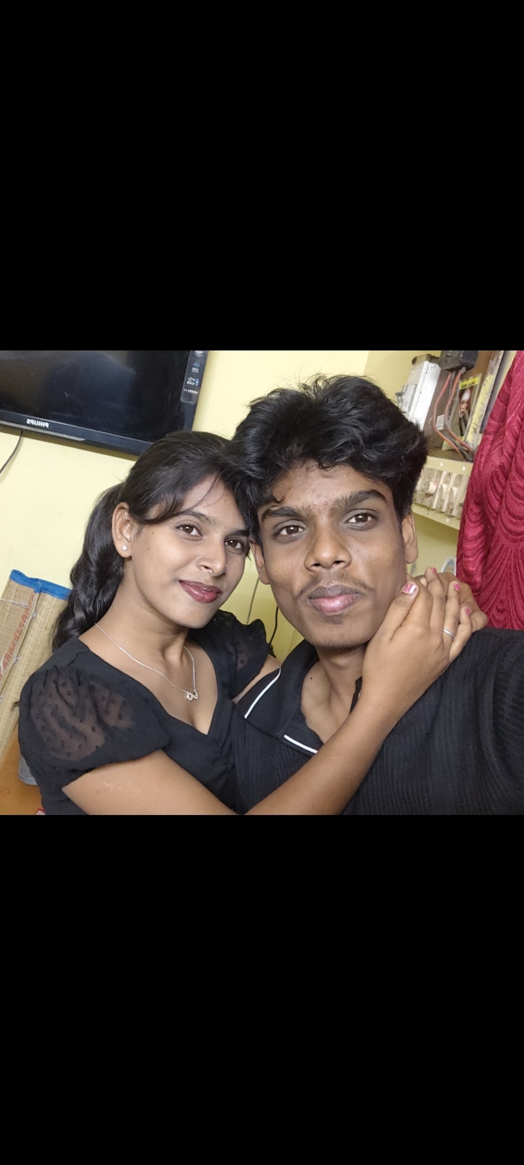 Couple selfie
